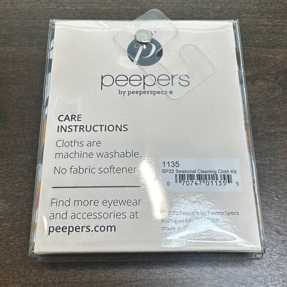 Peepers Seasonal Cleaning Cloth Kit - Leopard - 3 Pack - Picture 2 of 2